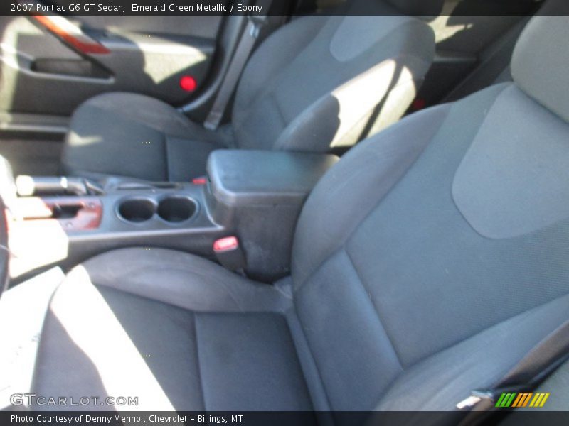 Emerald Green Metallic / Ebony 2007 Pontiac G6 GT Sedan