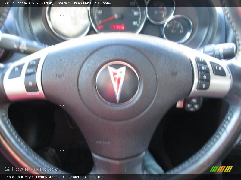 Emerald Green Metallic / Ebony 2007 Pontiac G6 GT Sedan