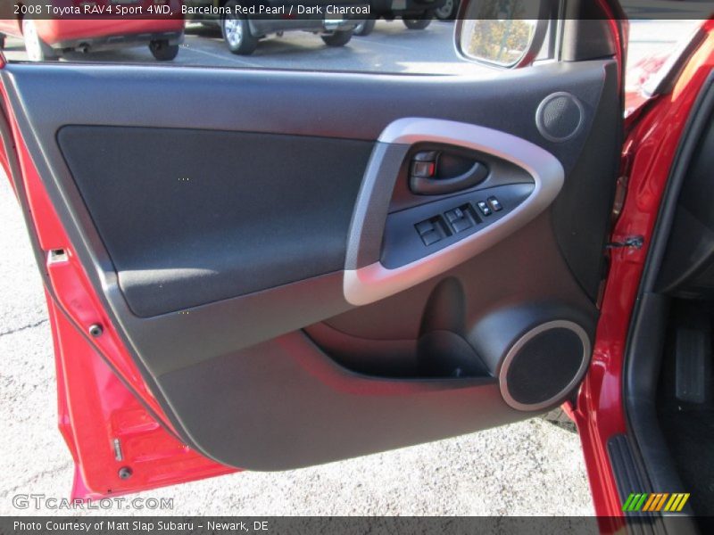 Barcelona Red Pearl / Dark Charcoal 2008 Toyota RAV4 Sport 4WD