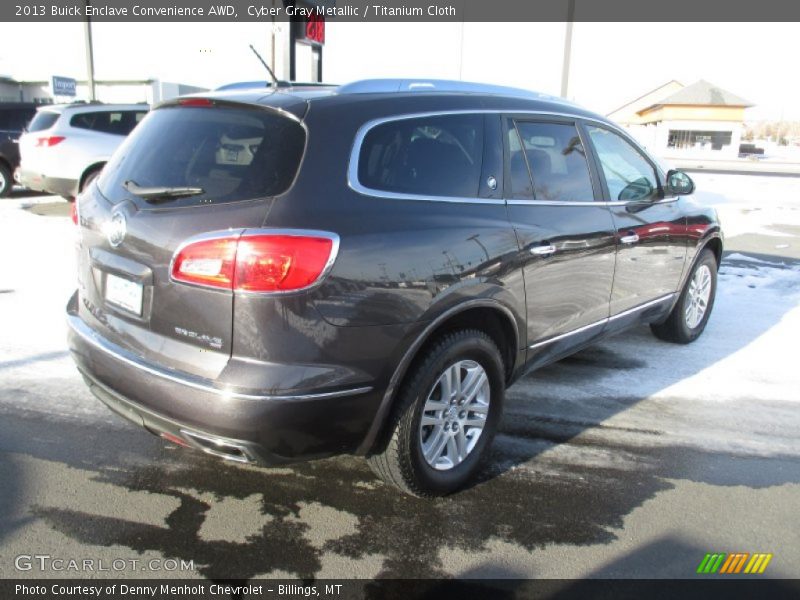 Cyber Gray Metallic / Titanium Cloth 2013 Buick Enclave Convenience AWD