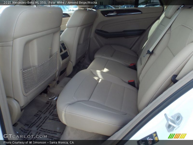 Polar White / Almond Beige/Mocha 2015 Mercedes-Benz ML 350