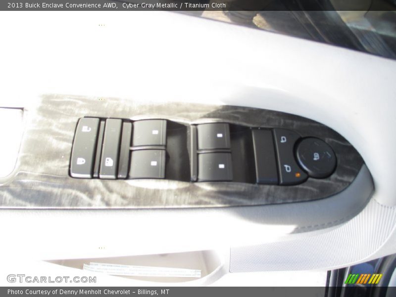 Cyber Gray Metallic / Titanium Cloth 2013 Buick Enclave Convenience AWD