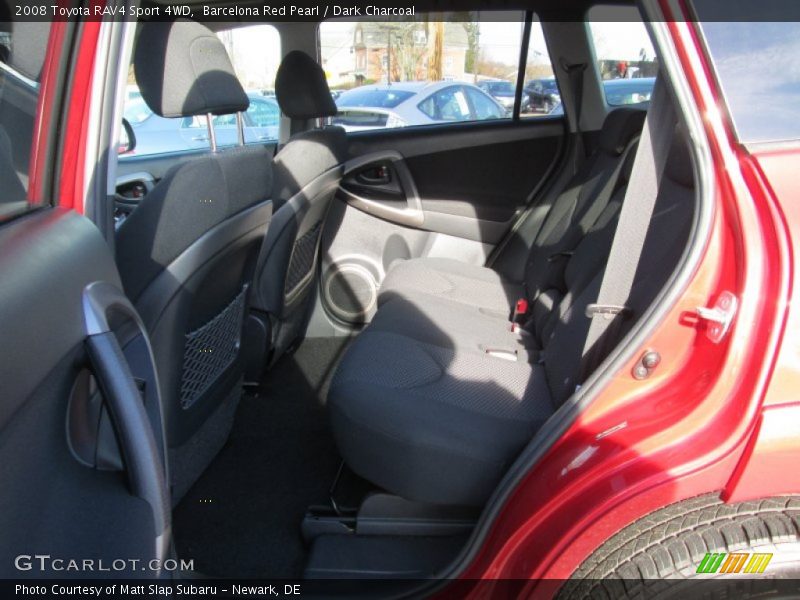 Barcelona Red Pearl / Dark Charcoal 2008 Toyota RAV4 Sport 4WD