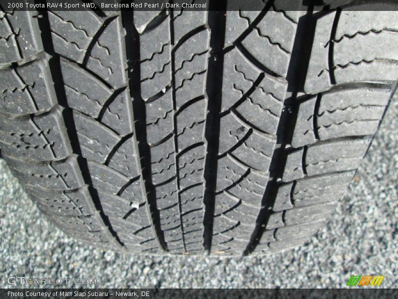 Barcelona Red Pearl / Dark Charcoal 2008 Toyota RAV4 Sport 4WD