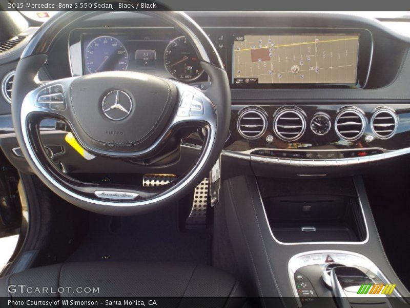 Black / Black 2015 Mercedes-Benz S 550 Sedan