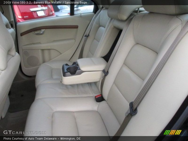 Barents Blue Metallic / Sandstone Beige 2009 Volvo S80 3.2