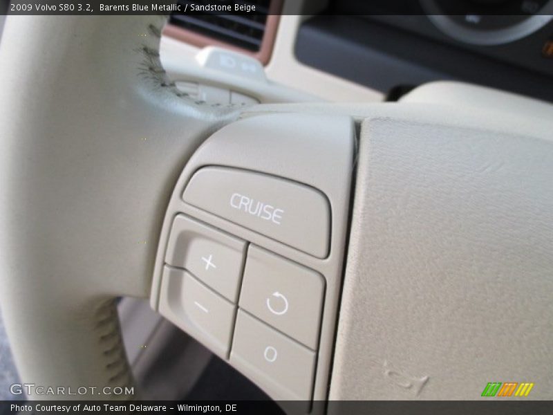 Barents Blue Metallic / Sandstone Beige 2009 Volvo S80 3.2