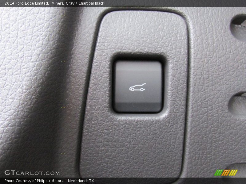 Mineral Gray / Charcoal Black 2014 Ford Edge Limited