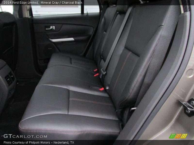 Mineral Gray / Charcoal Black 2014 Ford Edge Limited