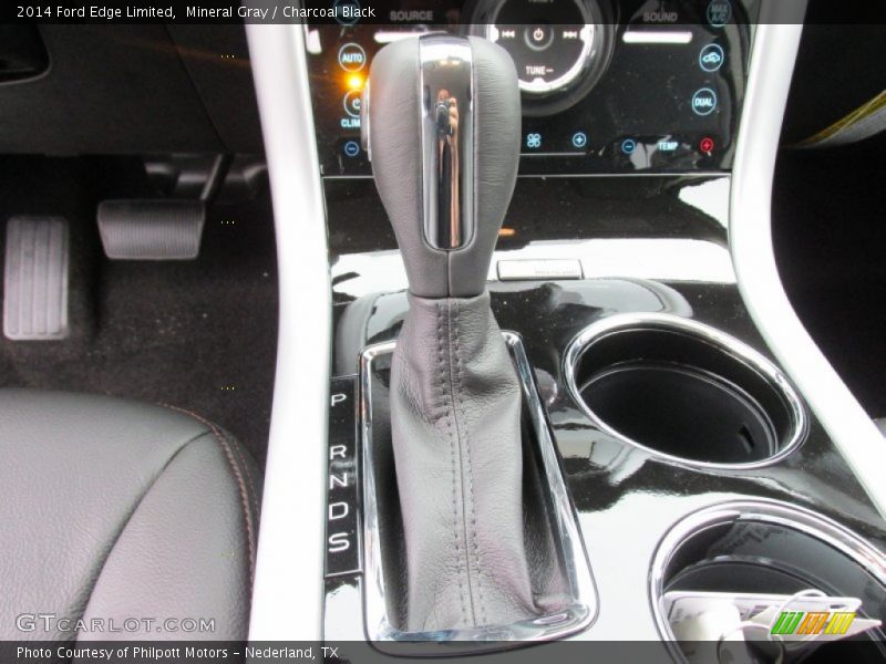 Mineral Gray / Charcoal Black 2014 Ford Edge Limited