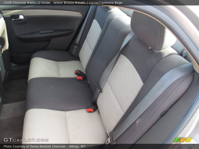 Amber Bronze Metallic / Cocoa/Cashmere Beige 2008 Chevrolet Malibu LS Sedan