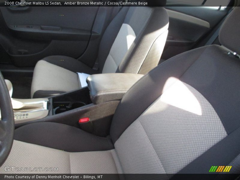 Amber Bronze Metallic / Cocoa/Cashmere Beige 2008 Chevrolet Malibu LS Sedan