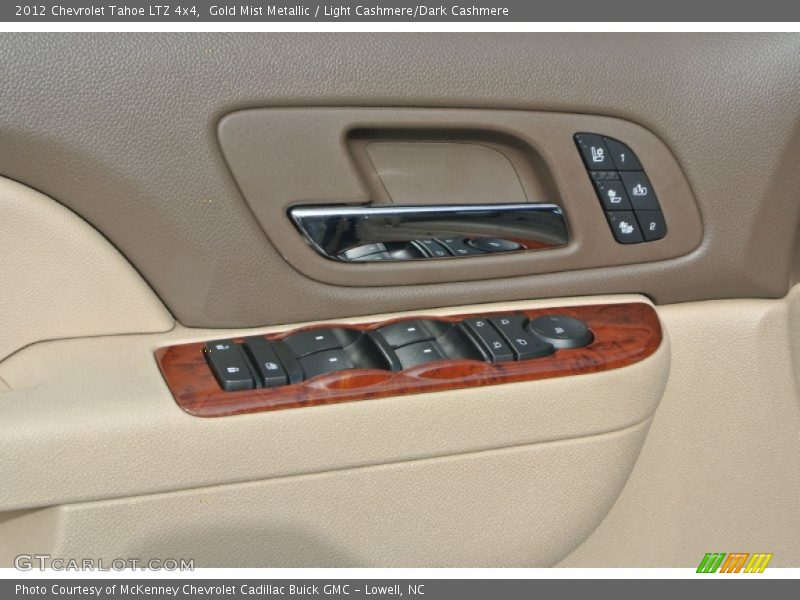 Gold Mist Metallic / Light Cashmere/Dark Cashmere 2012 Chevrolet Tahoe LTZ 4x4