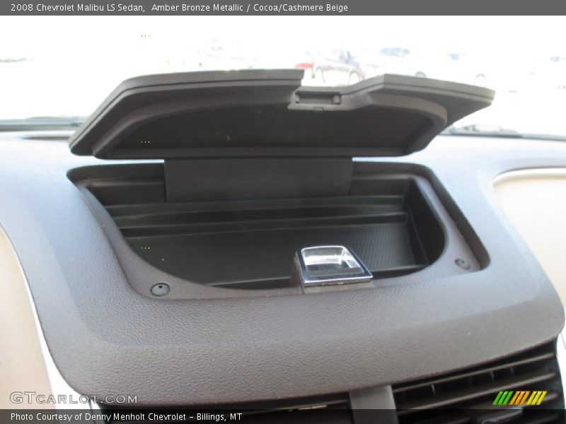 Amber Bronze Metallic / Cocoa/Cashmere Beige 2008 Chevrolet Malibu LS Sedan
