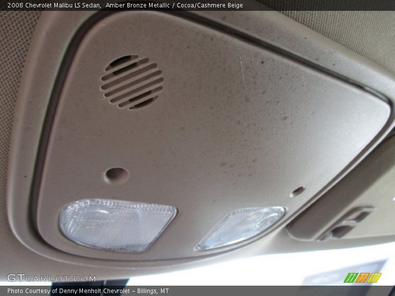 Amber Bronze Metallic / Cocoa/Cashmere Beige 2008 Chevrolet Malibu LS Sedan