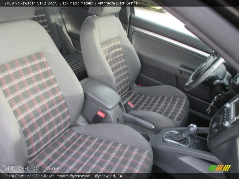 Black Magic Metallic / Anthracite Black Leather 2009 Volkswagen GTI 2 Door