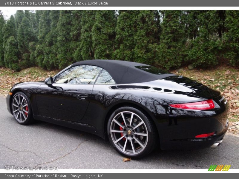  2013 911 Carrera S Cabriolet Black