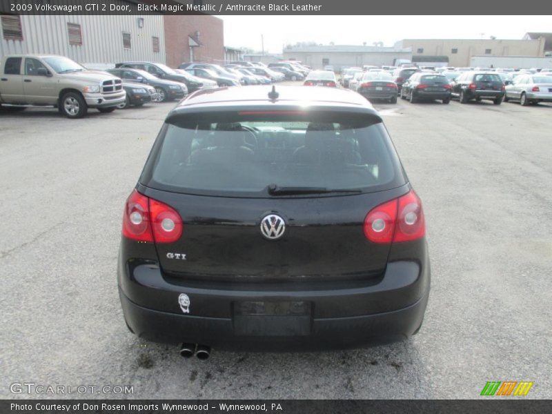 Black Magic Metallic / Anthracite Black Leather 2009 Volkswagen GTI 2 Door