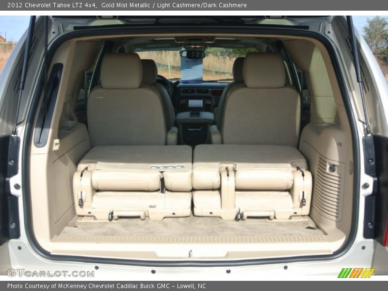 Gold Mist Metallic / Light Cashmere/Dark Cashmere 2012 Chevrolet Tahoe LTZ 4x4