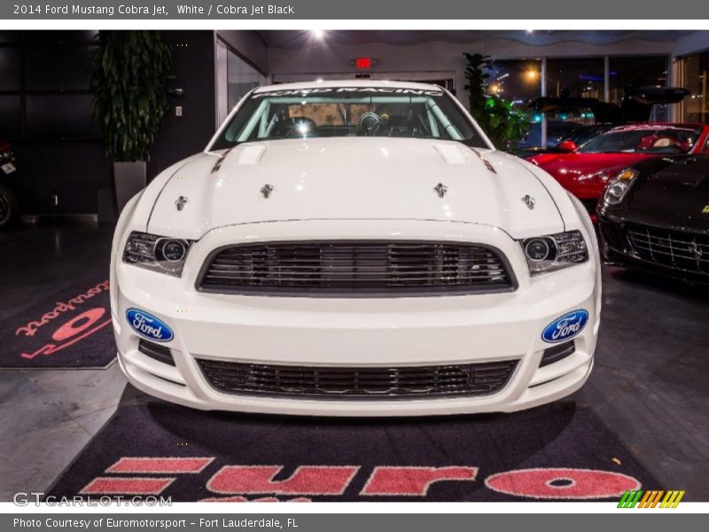 White / Cobra Jet Black 2014 Ford Mustang Cobra Jet