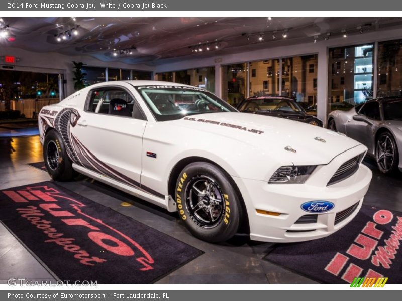 White / Cobra Jet Black 2014 Ford Mustang Cobra Jet