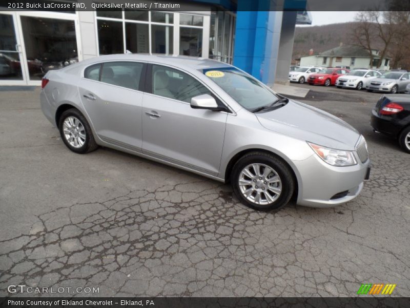 Quicksilver Metallic / Titanium 2012 Buick LaCrosse FWD