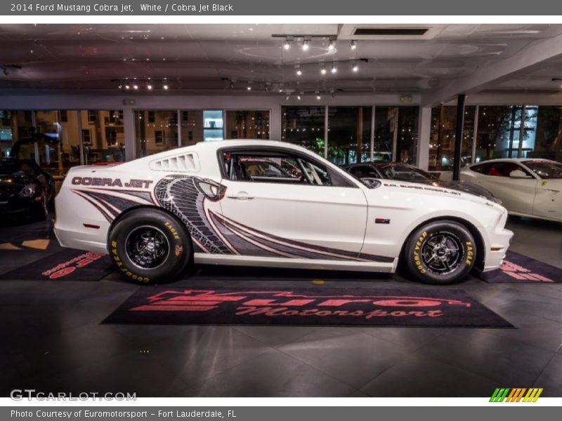White / Cobra Jet Black 2014 Ford Mustang Cobra Jet