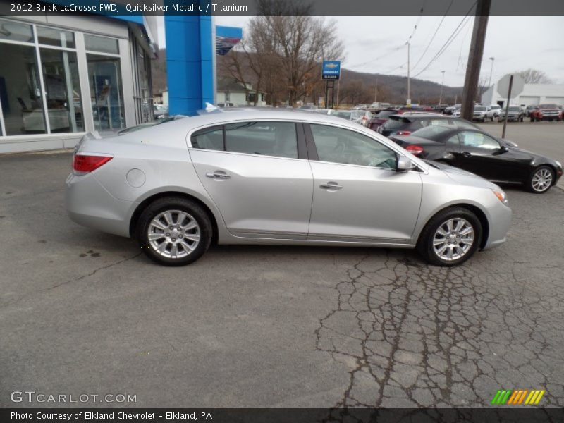 Quicksilver Metallic / Titanium 2012 Buick LaCrosse FWD