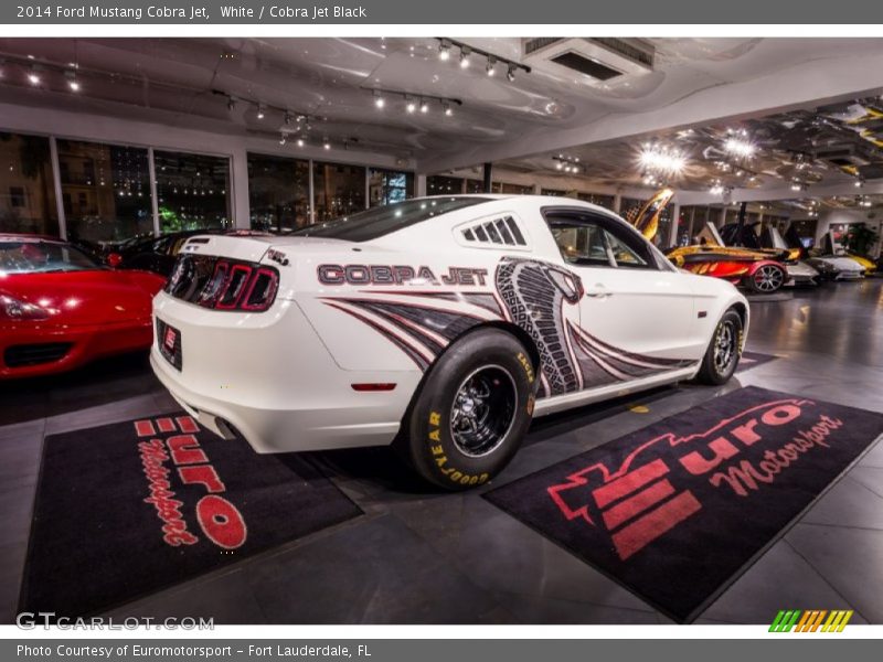 White / Cobra Jet Black 2014 Ford Mustang Cobra Jet