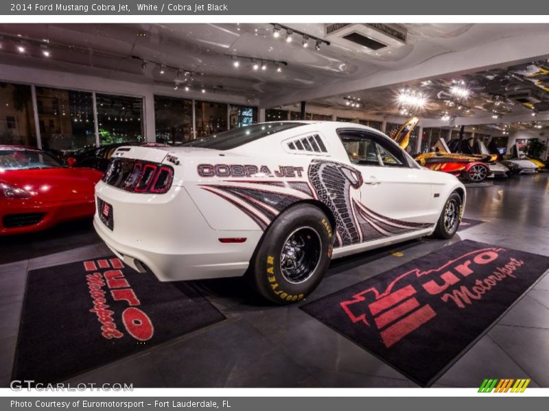 White / Cobra Jet Black 2014 Ford Mustang Cobra Jet