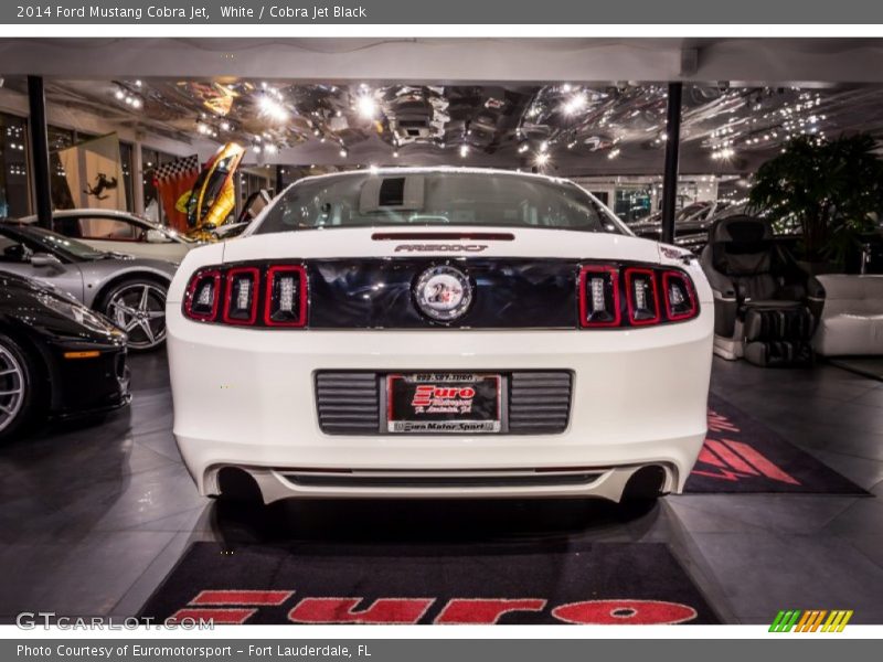 White / Cobra Jet Black 2014 Ford Mustang Cobra Jet