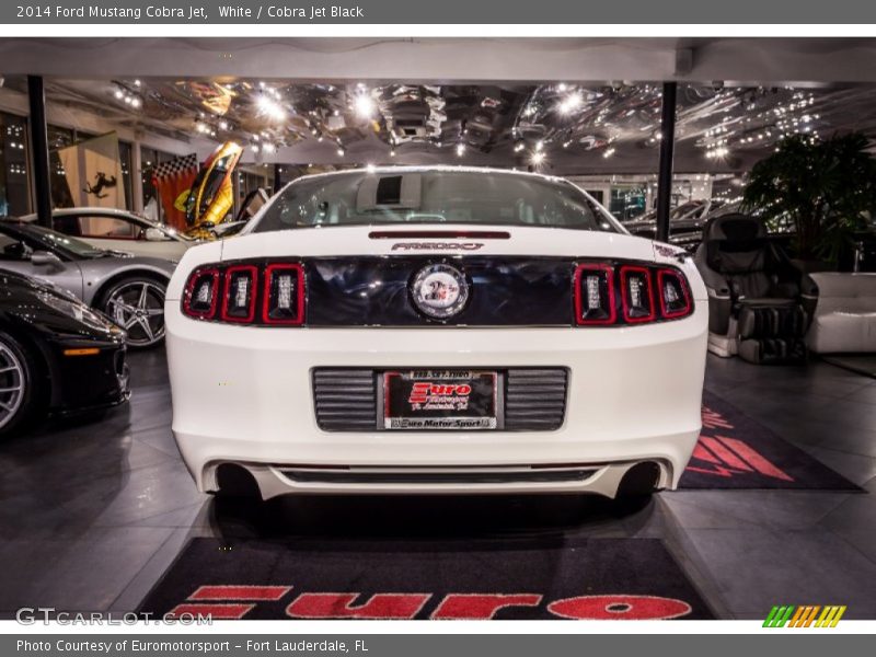White / Cobra Jet Black 2014 Ford Mustang Cobra Jet