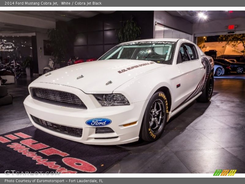 White / Cobra Jet Black 2014 Ford Mustang Cobra Jet