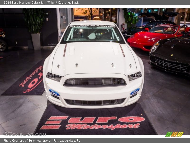 White / Cobra Jet Black 2014 Ford Mustang Cobra Jet