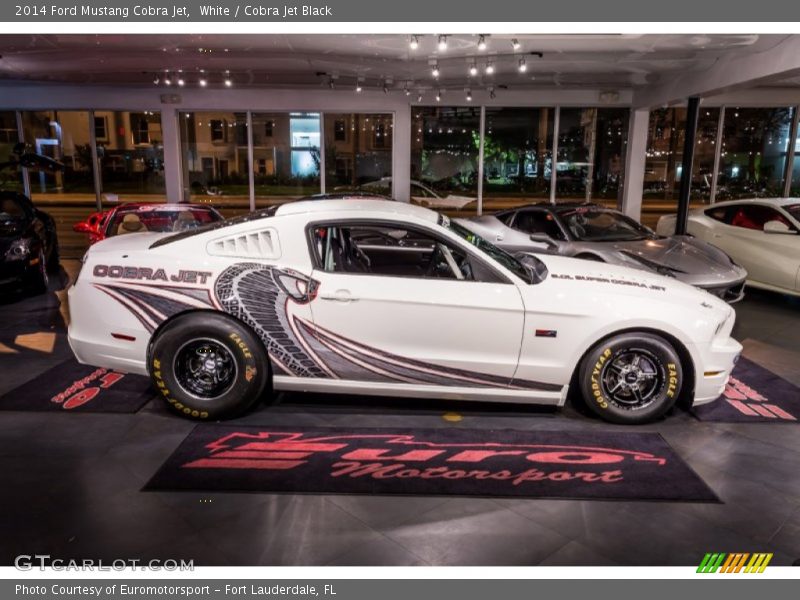  2014 Mustang Cobra Jet White