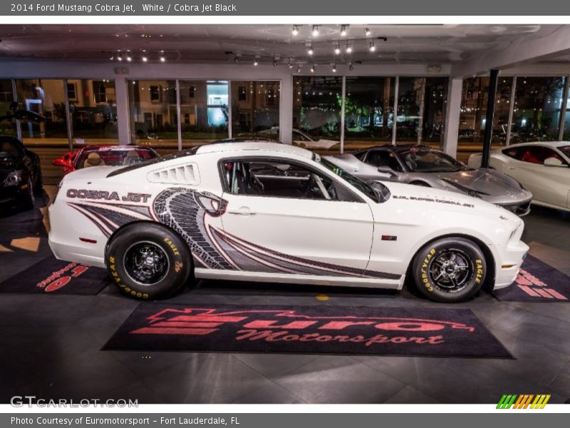 White / Cobra Jet Black 2014 Ford Mustang Cobra Jet