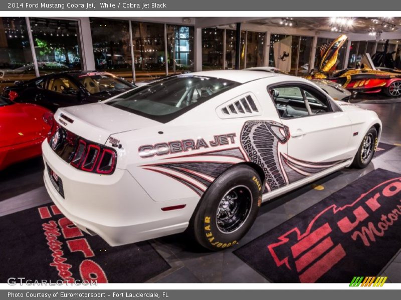 White / Cobra Jet Black 2014 Ford Mustang Cobra Jet