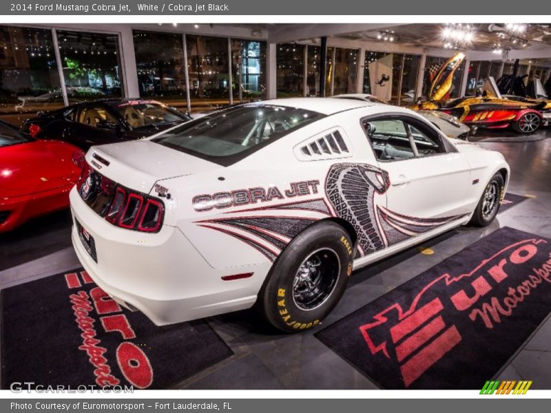 White / Cobra Jet Black 2014 Ford Mustang Cobra Jet