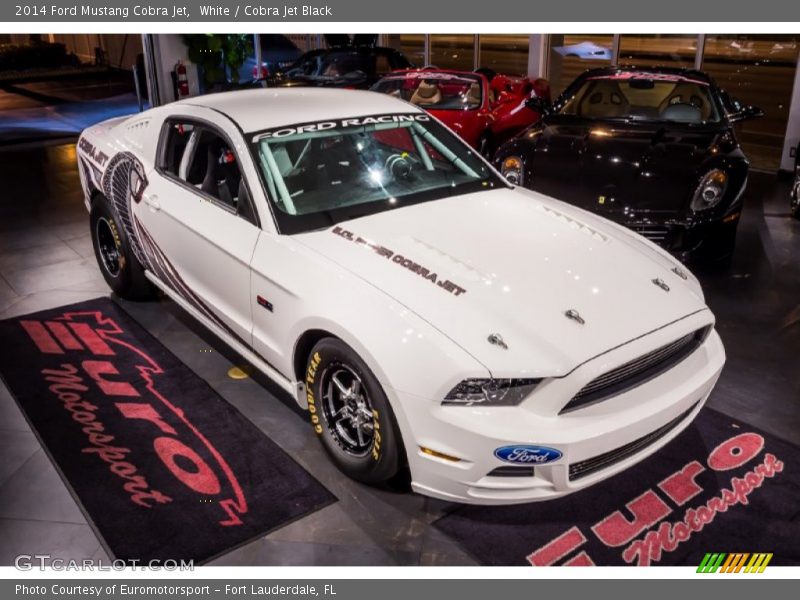White / Cobra Jet Black 2014 Ford Mustang Cobra Jet