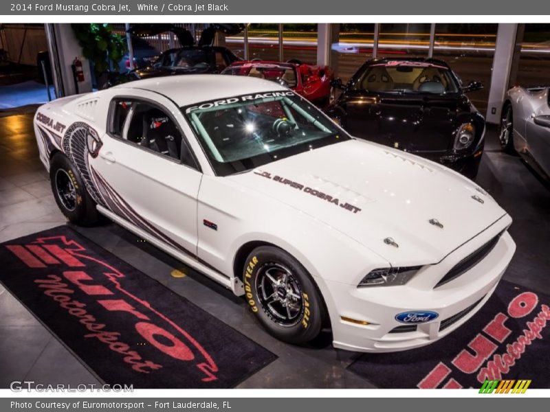 White / Cobra Jet Black 2014 Ford Mustang Cobra Jet