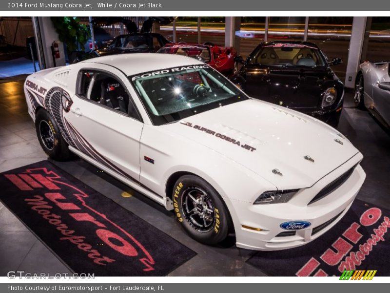 White / Cobra Jet Black 2014 Ford Mustang Cobra Jet