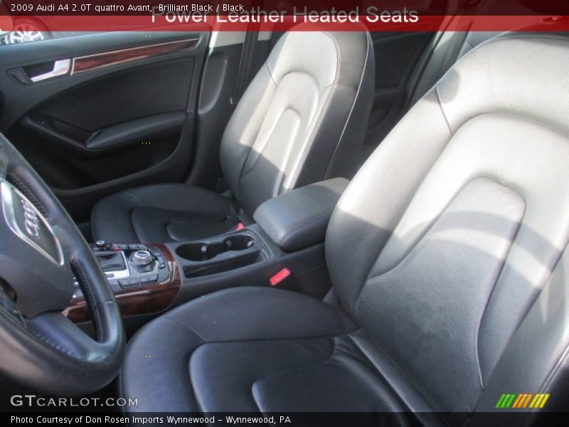 Brilliant Black / Black 2009 Audi A4 2.0T quattro Avant