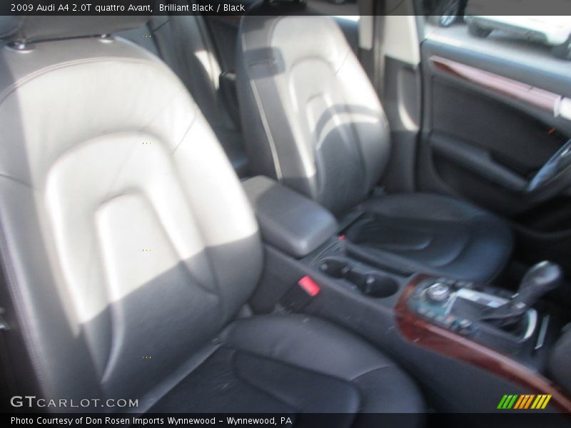 Brilliant Black / Black 2009 Audi A4 2.0T quattro Avant