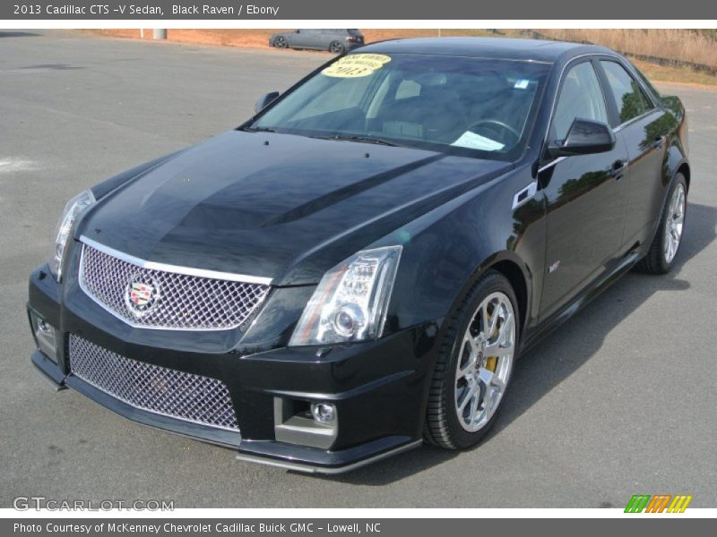 Black Raven / Ebony 2013 Cadillac CTS -V Sedan