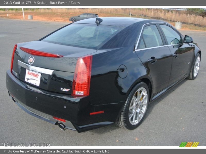 Black Raven / Ebony 2013 Cadillac CTS -V Sedan