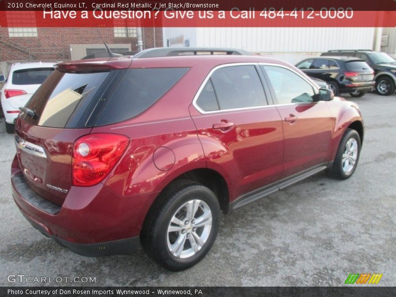 Cardinal Red Metallic / Jet Black/Brownstone 2010 Chevrolet Equinox LT