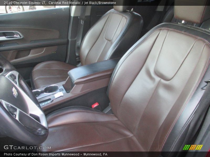 Cardinal Red Metallic / Jet Black/Brownstone 2010 Chevrolet Equinox LT