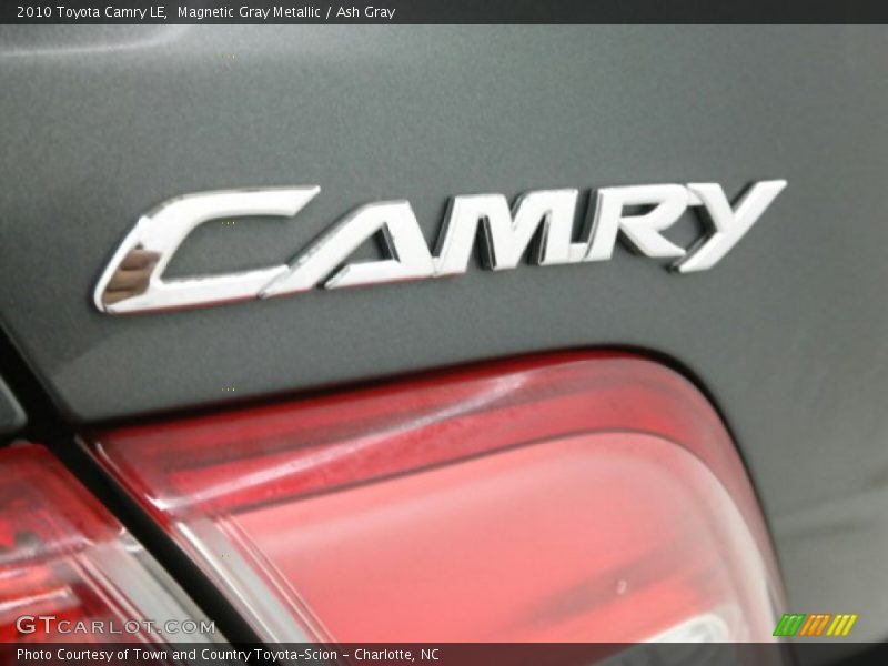 Magnetic Gray Metallic / Ash Gray 2010 Toyota Camry LE