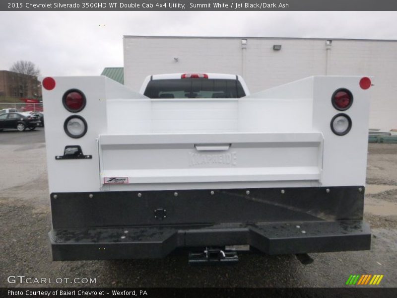Summit White / Jet Black/Dark Ash 2015 Chevrolet Silverado 3500HD WT Double Cab 4x4 Utility