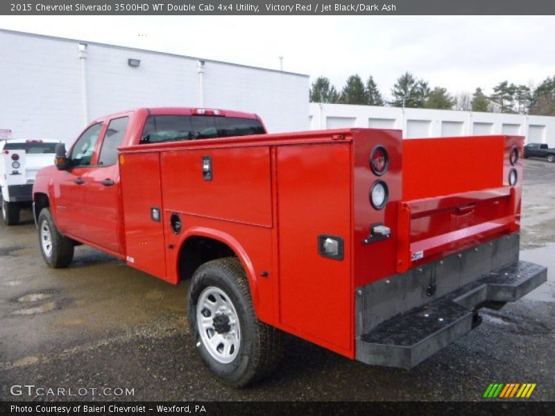  2015 Silverado 3500HD WT Double Cab 4x4 Utility Victory Red